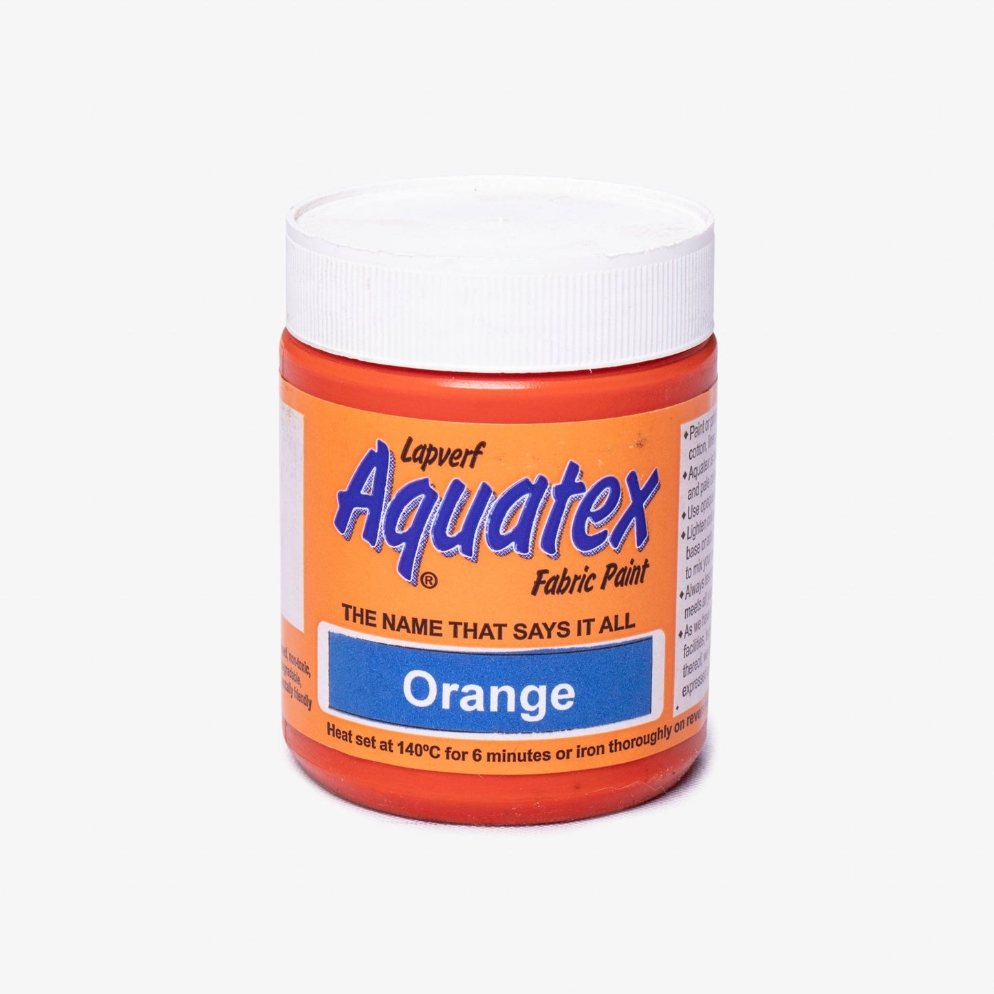 Fabric Paint Orange 100ml - Ragland Fabrics