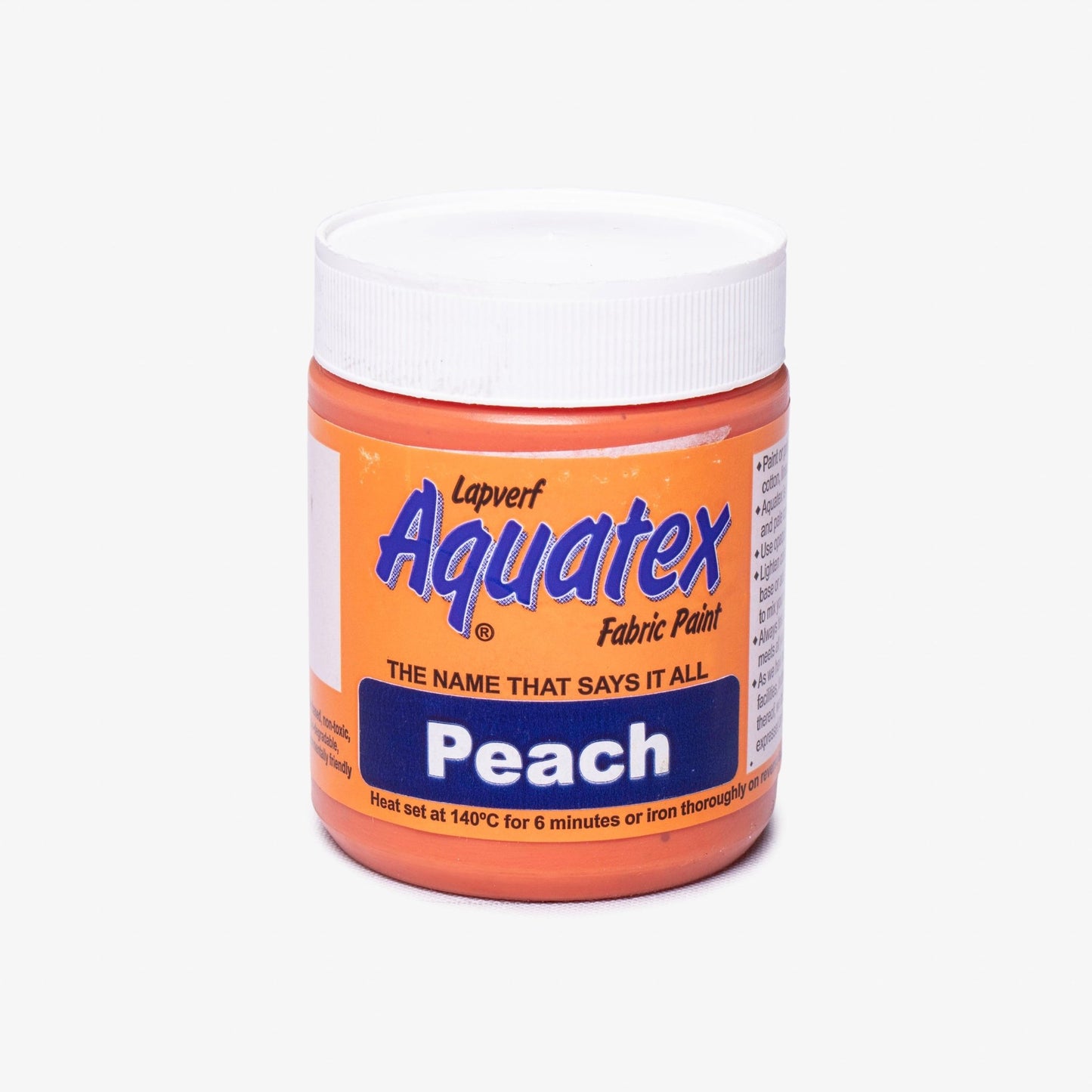 Fabric Paint Peach 100ml - Ragland Fabrics