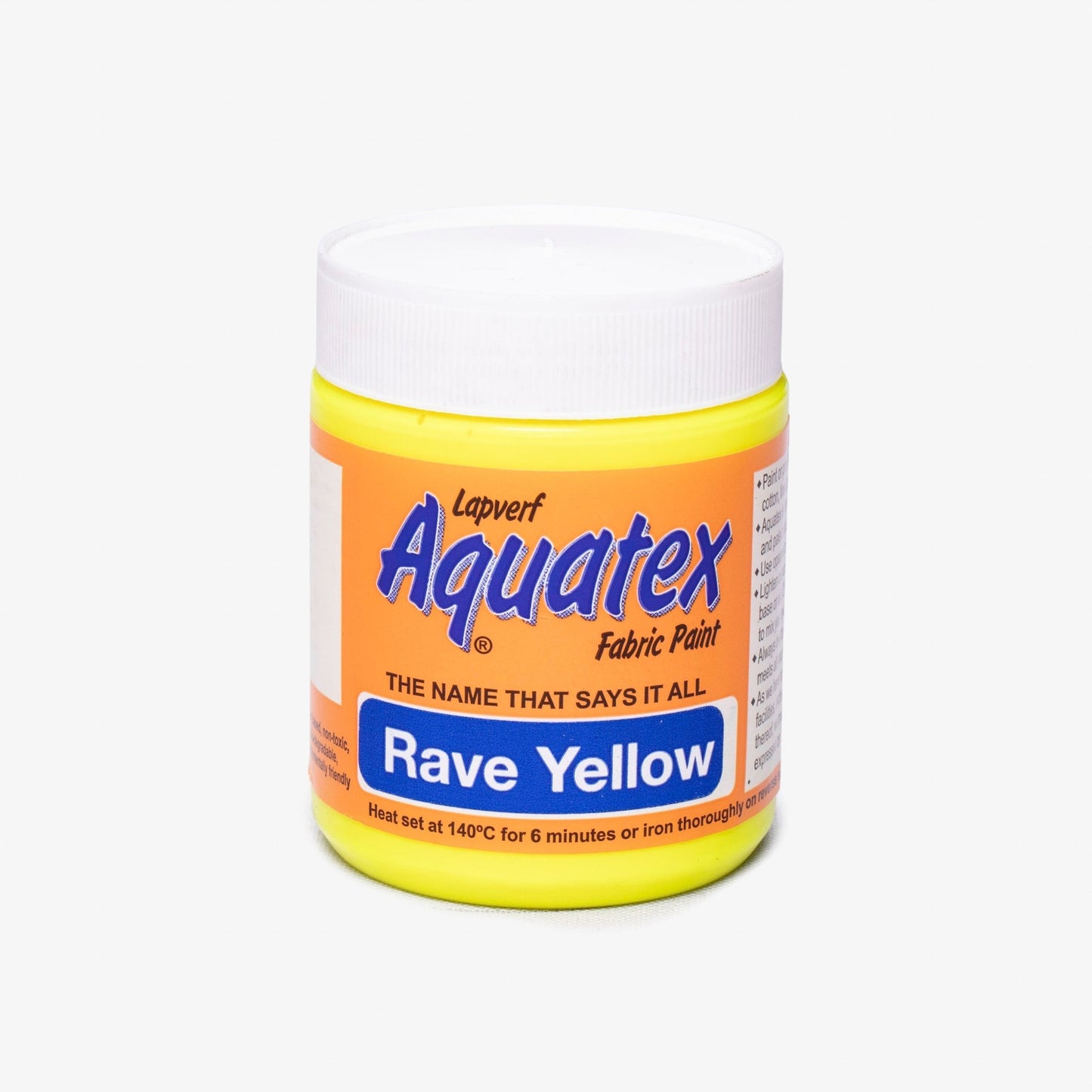 Fabric Paint Rave Yellow 100g - Ragland Fabrics