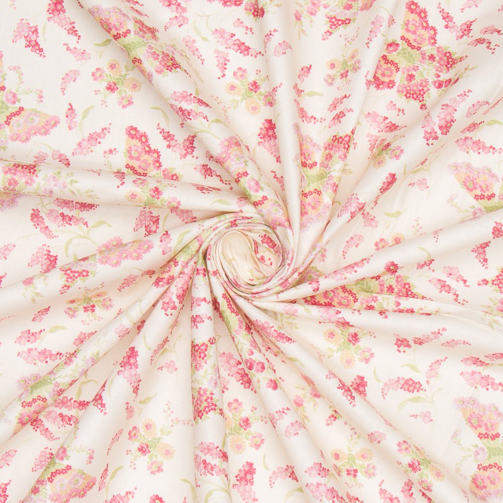Quilting Cotton 100% 110cm Des 1 (Off White) - Ragland Fabrics