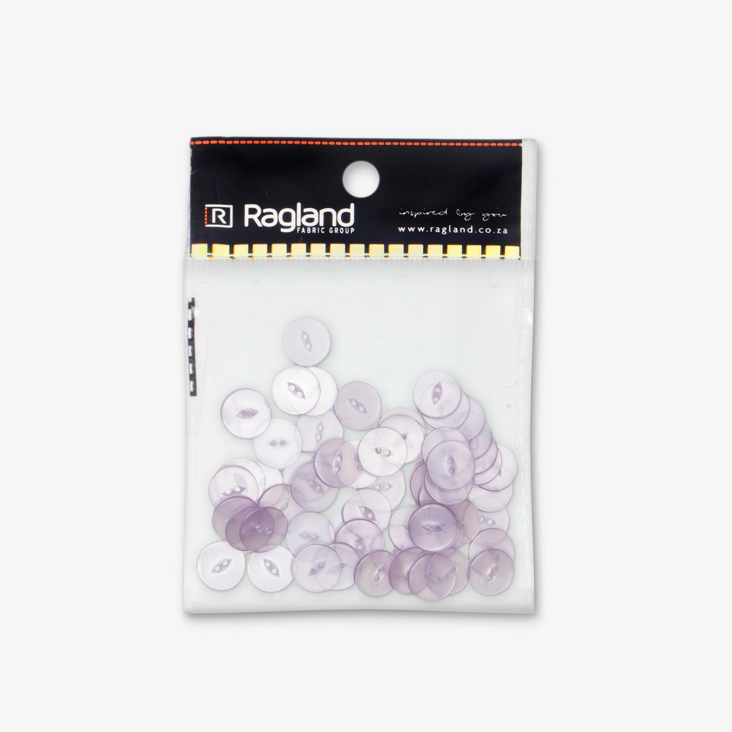 Buttons Fish Eye Lilac - 19mm - Ragland Fabrics