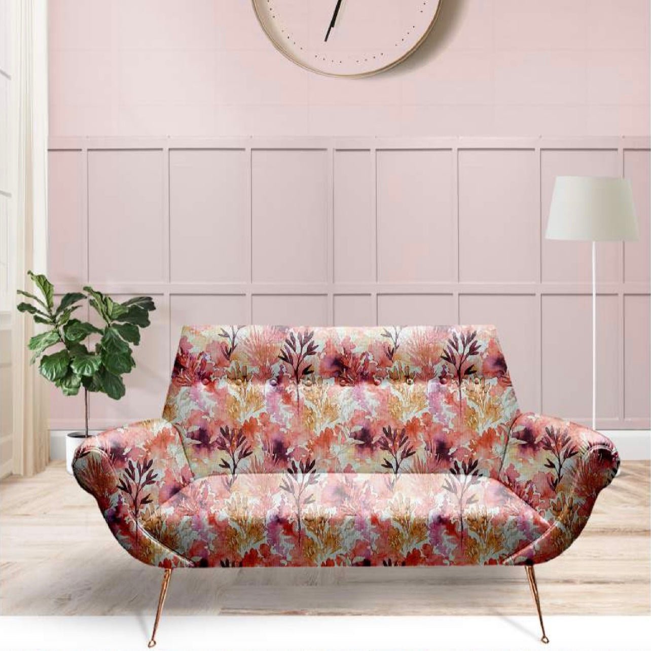 Babylon Eve Moss Linen Look - Ragland Fabrics