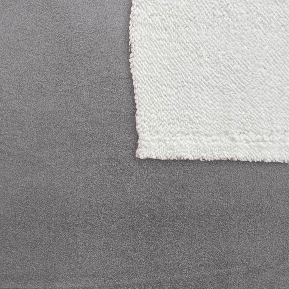 Bonded Fleece Grey - Ragland Fabrics