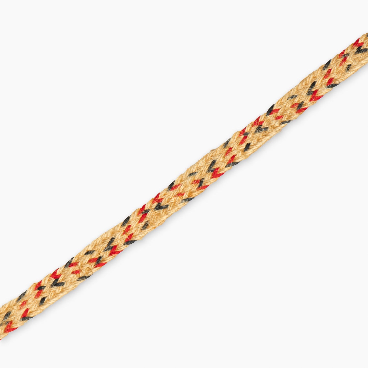 Hessian/Jute Tape 10mm Red & Black