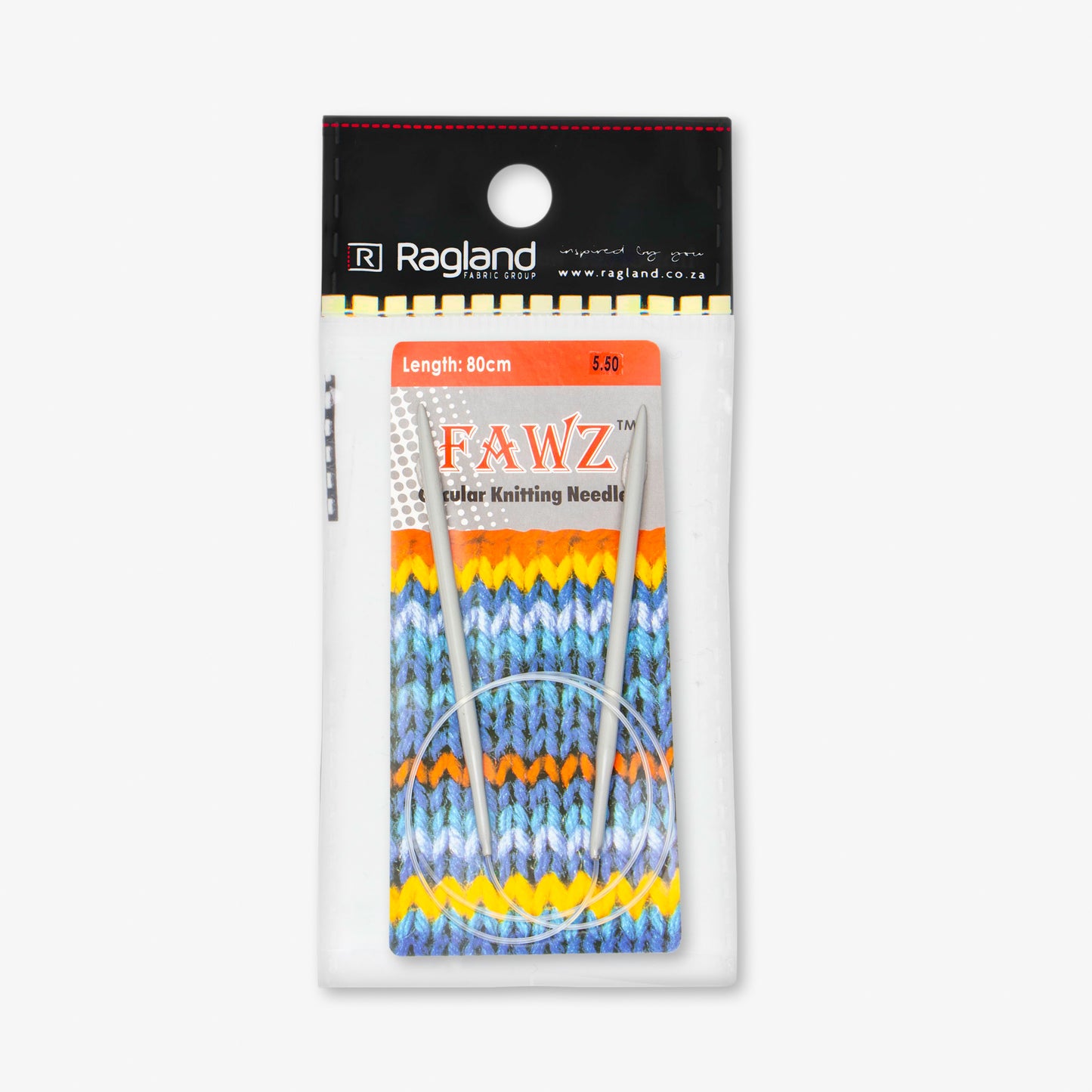 Circular Knitting Needle 5.5mm 80cm - Ragland Fabrics