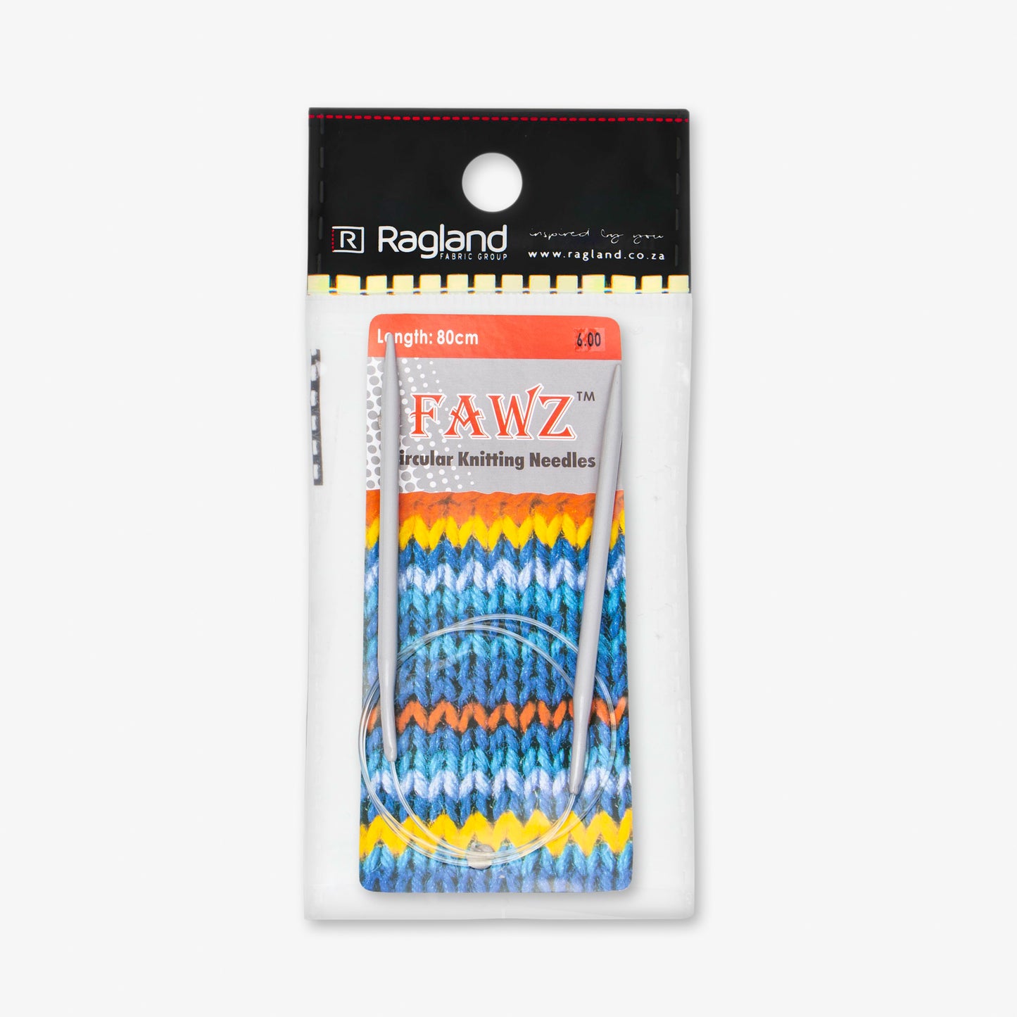 Circular Knitting Needle 6mm 80cm - Ragland Fabrics