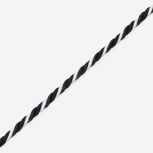Blazer Cord - Black/White Twist - Ragland Fabrics
