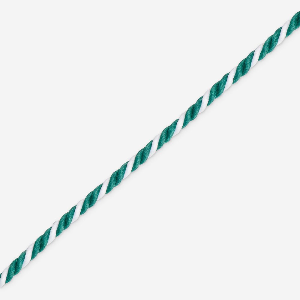 Blazer Cord - Bottle Green/White Twist - Ragland Fabrics