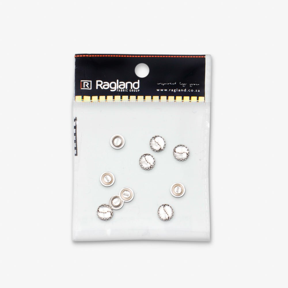 Cover Buttons 11mm (Pack of 5) - Ragland Fabrics