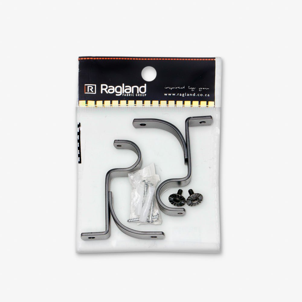 Fancy Bracket Black (Pack of 2) - Ragland Fabrics