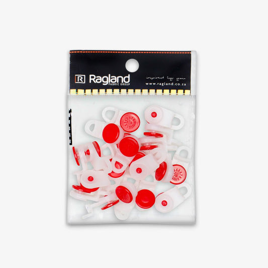 Curtain Runners Deluxe 1 - Hole (Assorted Pack Sizes) - Ragland Fabrics