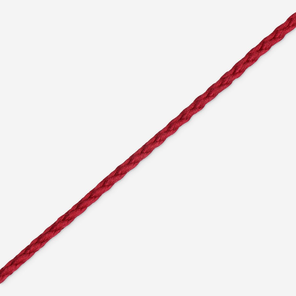 Draw Cord 6mm Burgundy (25m) - Ragland Fabrics