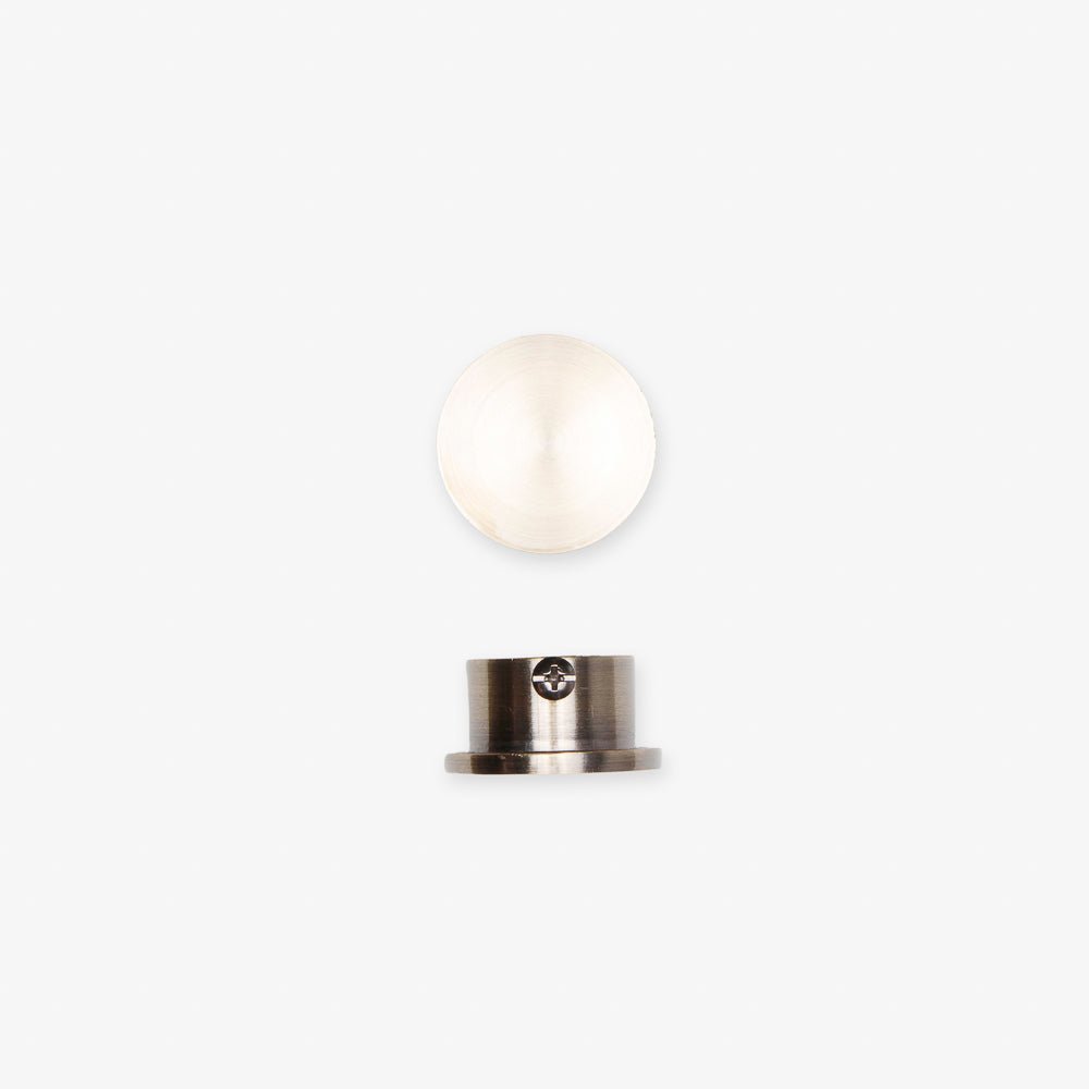 Rod End Caps 25mm - Antique Brass - Ragland Fabrics