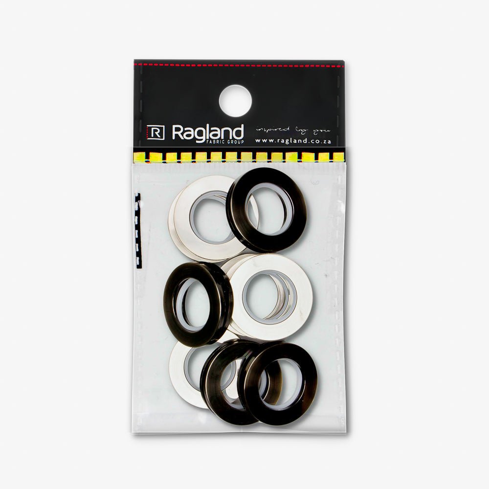 Curtain Eyelet Rings PVC (Pack of 10) - Ragland Fabrics