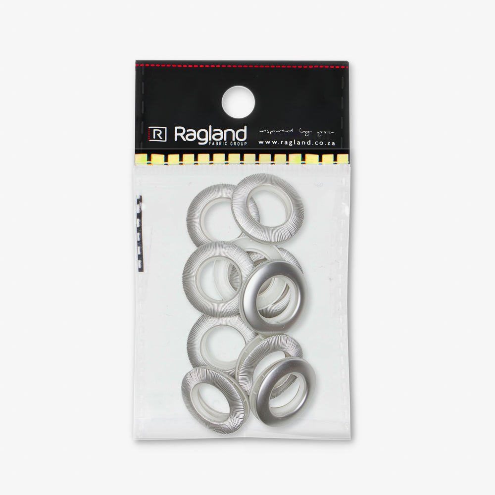 Curtain Eyelet Rings PVC (Pack of 10) - Ragland Fabrics