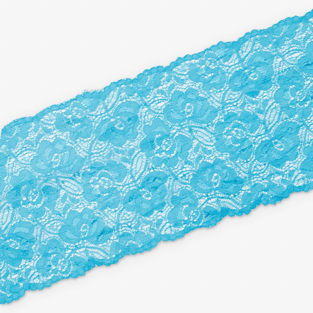 Lace Nylon Turquoise - Clearance - Ragland Fabrics