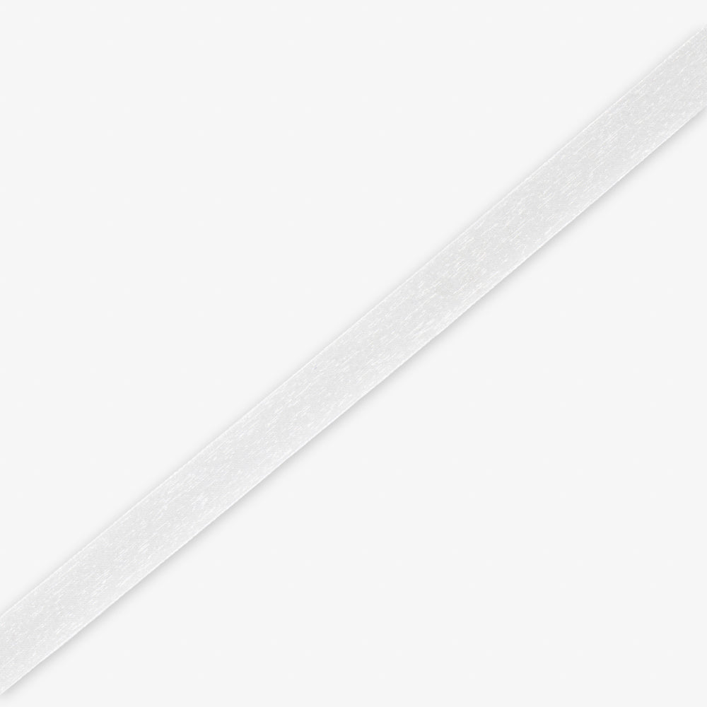 Organza Ribbon White 15mm (30m)