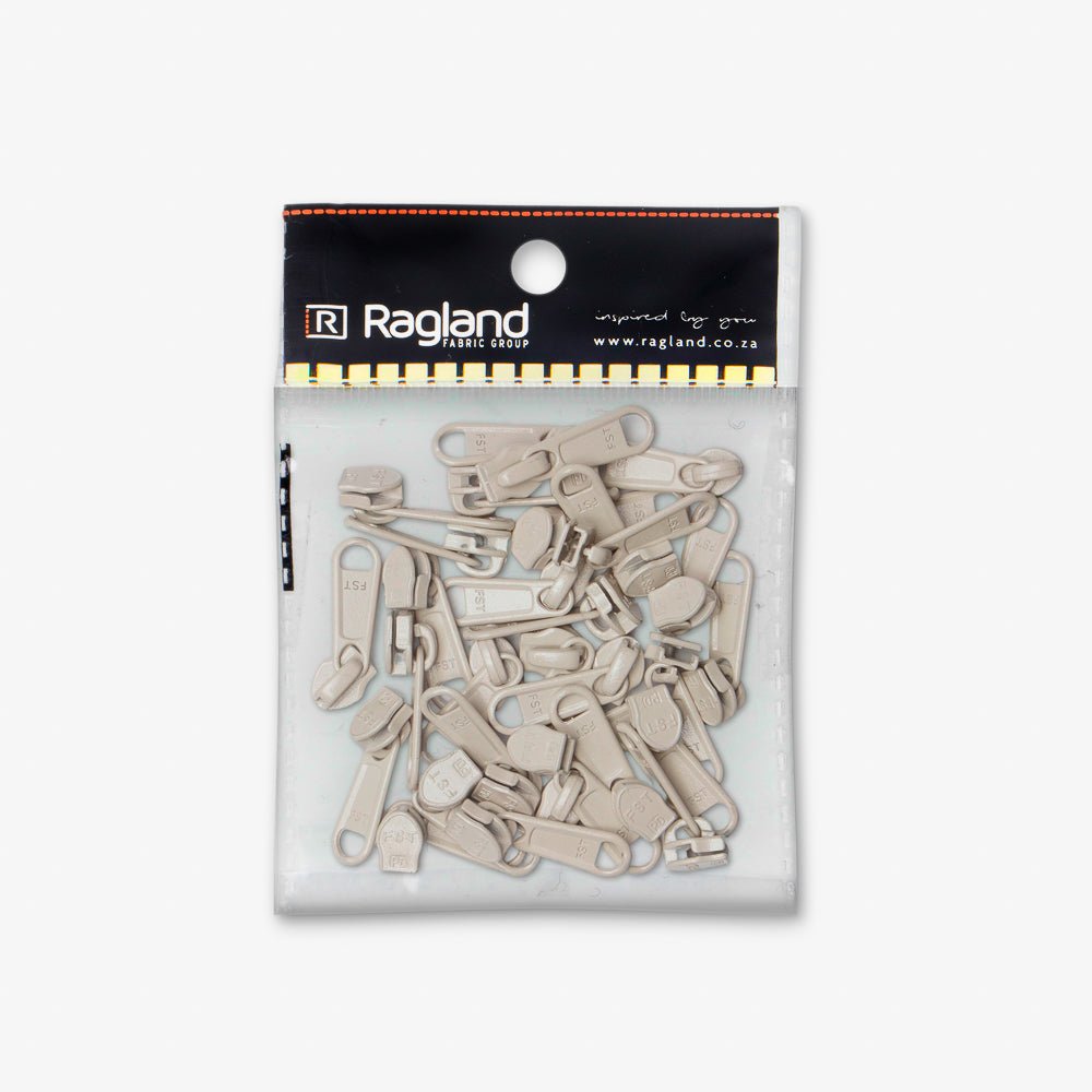 Sliders Type 5 Non Lock Beige 297 - Ragland Fabrics