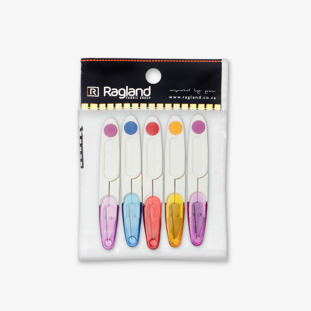 Thread Snippers - Transparent Cutter 5pack - Ragland Fabrics