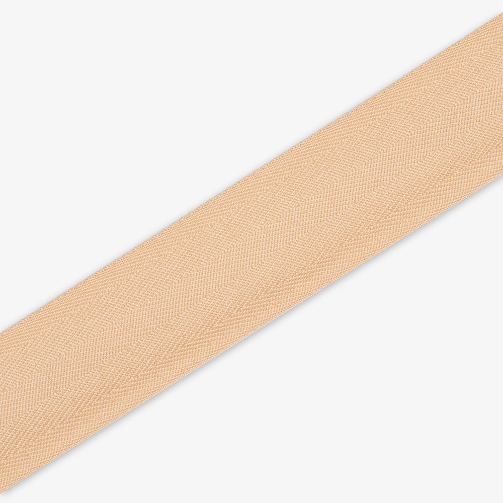 Twill Tape Polyester Beige 36 38mm TBD - Ragland Fabrics
