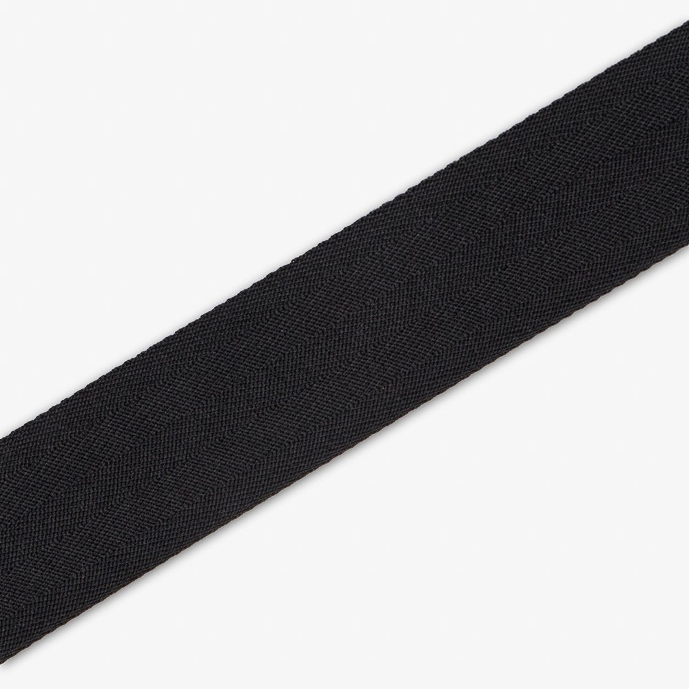 Twill Tape Polyester Black 1 38mm - Ragland Fabrics