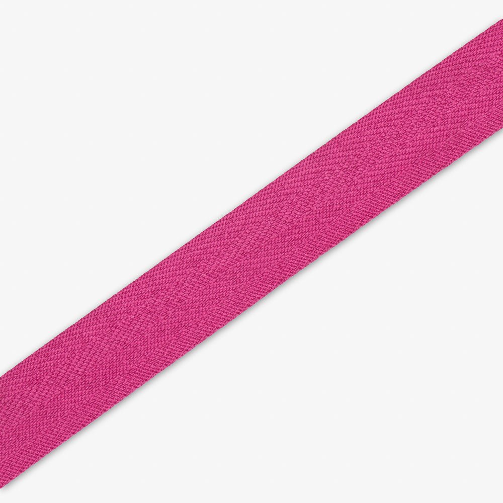 Twill Tape Polyester Cerise 38 25mm - Ragland Fabrics