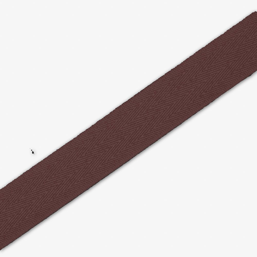 Twill Tape Polyester Chocolate 19 25mm - Ragland Fabrics