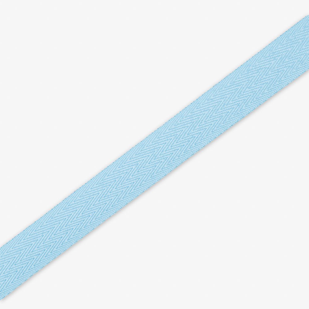 Twill Tape Polyester Baby Blue 27 20mm - Ragland Fabrics
