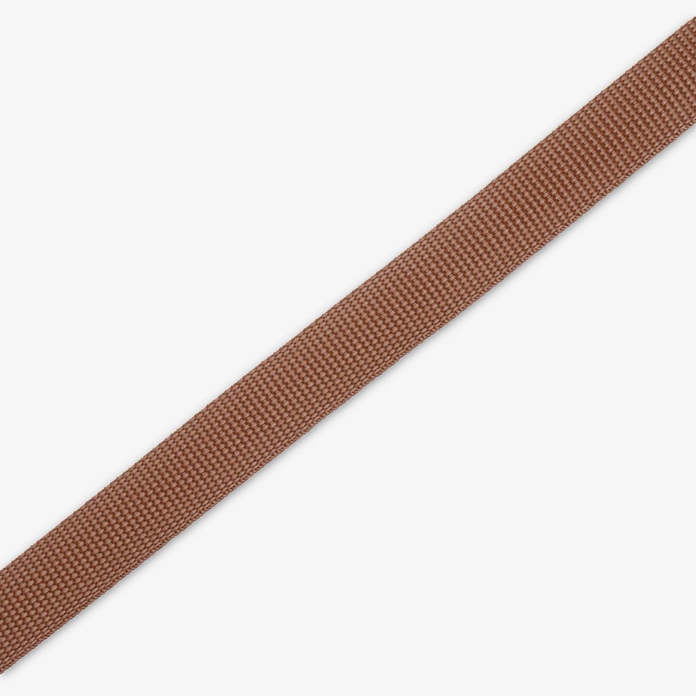 Webbing 25mm Light Brown 11 - Ragland Fabrics