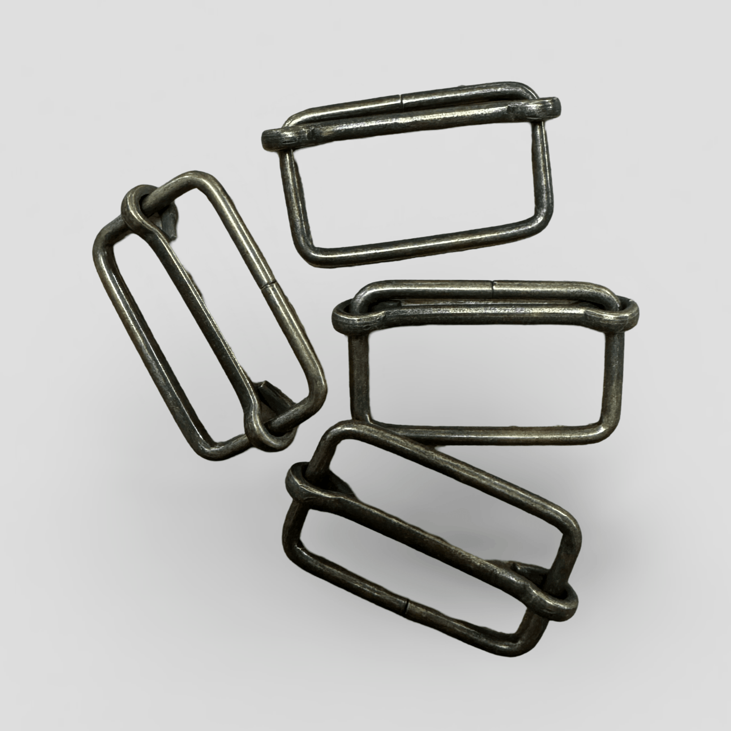 Metal Slider/Adjuster 35mm Antique Brass - Ragland Fabrics