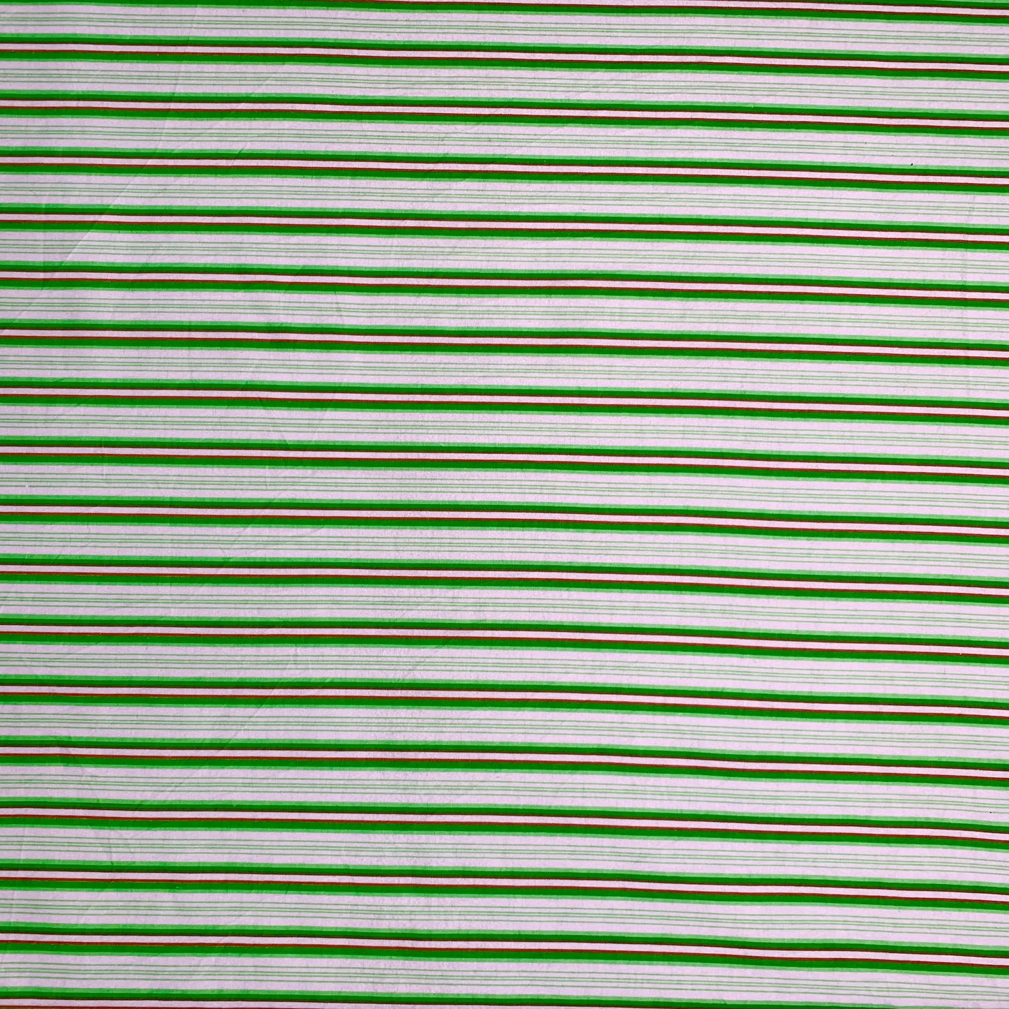 Flannel Brushed Cotton | Stripe Green #2