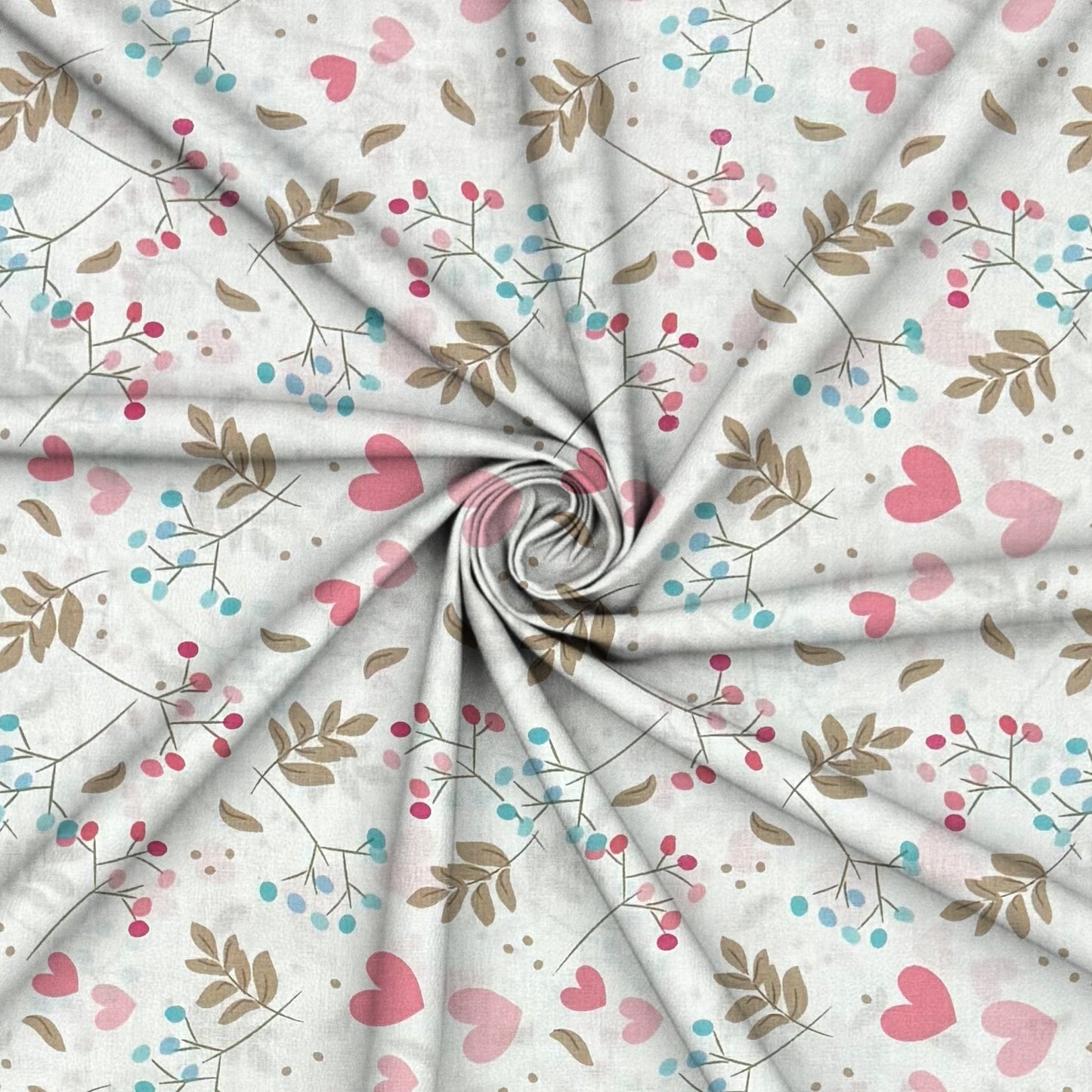 Sheeting 100% Cotton Percale 240cm Summer Love - Ragland Fabrics