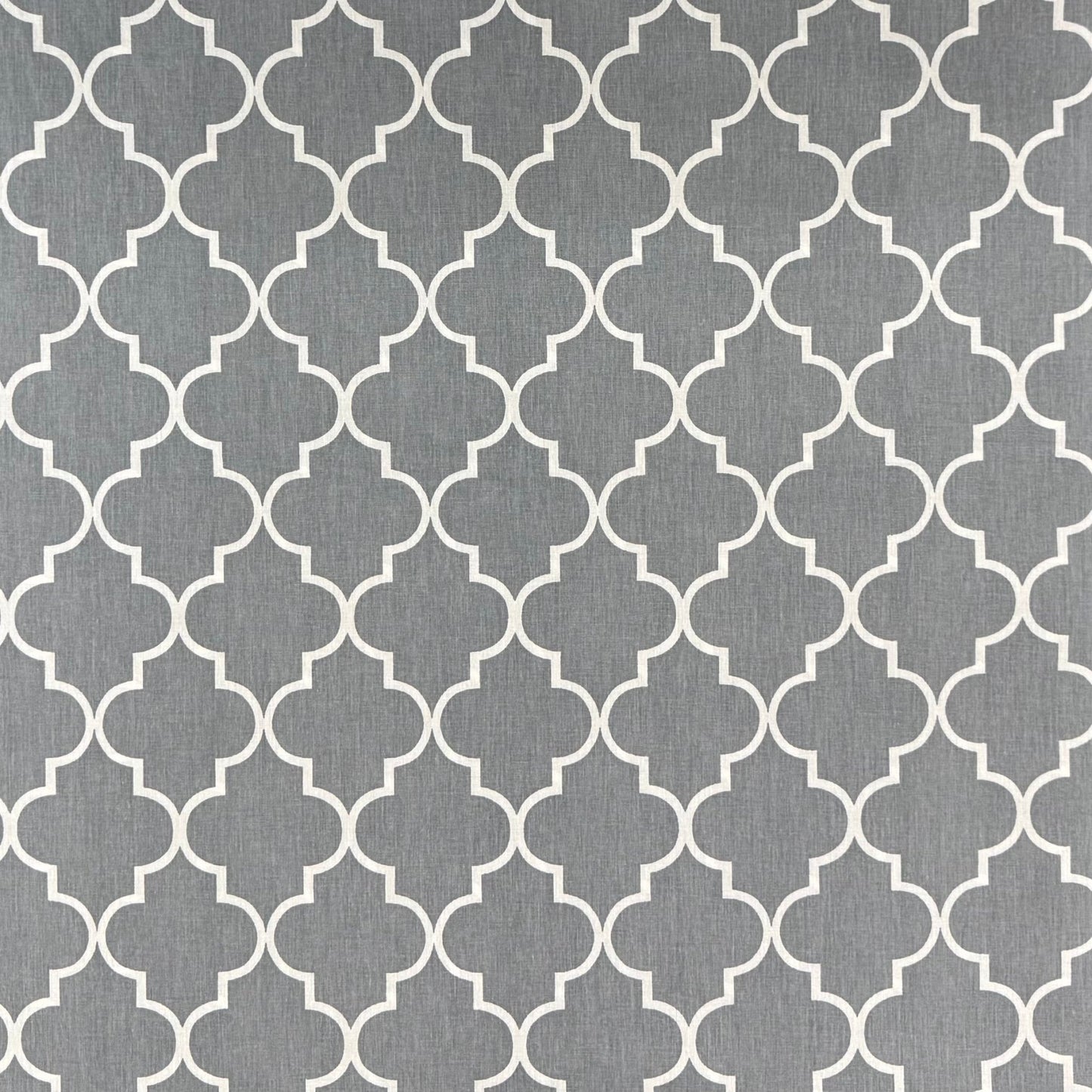 Sheeting 100% Cotton Percale 240cm Lattice Grey - Ragland Fabrics