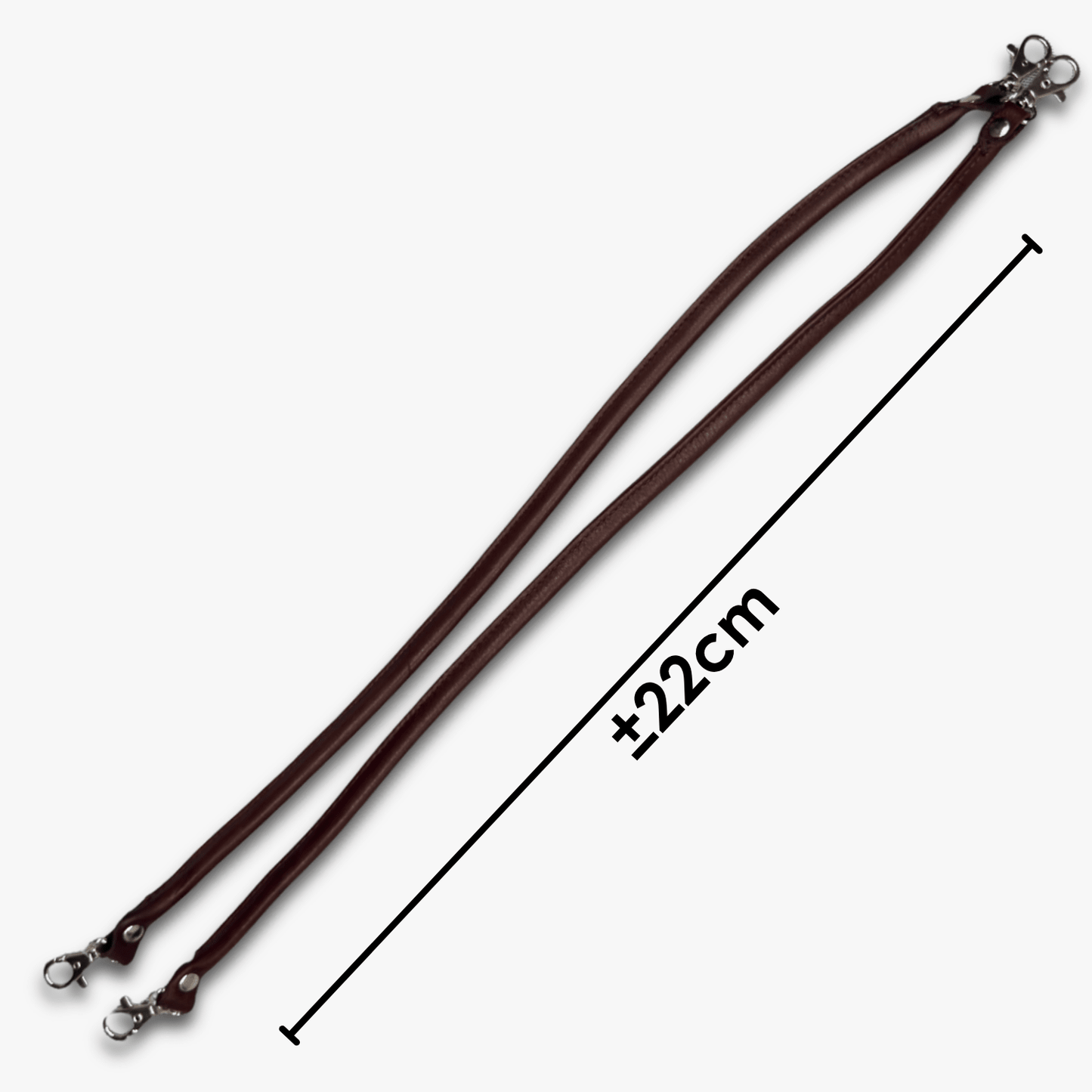 Leather Bag Handles (Pair) - Ragland Fabrics
