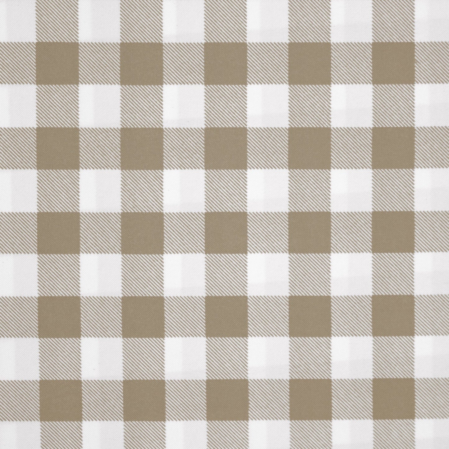Printed Mini Matt Check Stone - 240cm - Ragland Fabrics