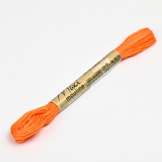 Hand Embroidery Thread Magma Orange - Ragland Fabrics