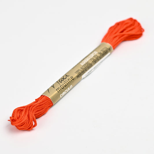 Hand Embroidery Thread Hot Orange - Ragland Fabrics