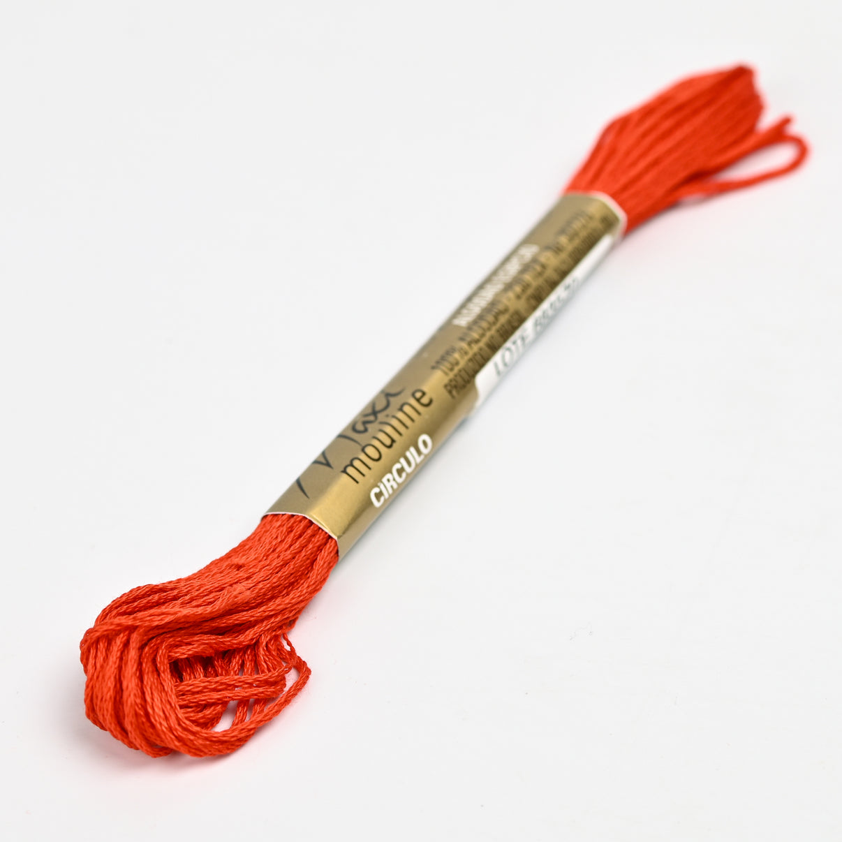 Hand Embroidery Thread Orange / Red