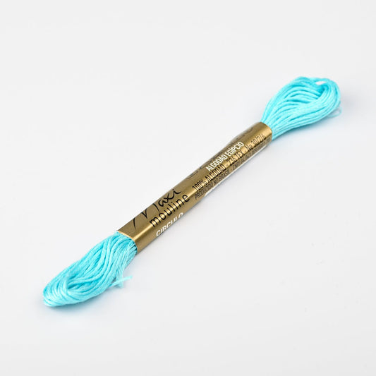 Hand Embroidery Thread Electric Aqua - Ragland Fabrics