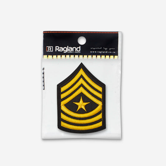 Motif Iron On Badge A-31