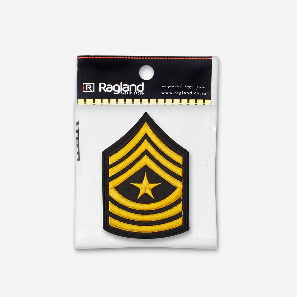 Motif Iron On Badge A - 31 - Ragland Fabrics
