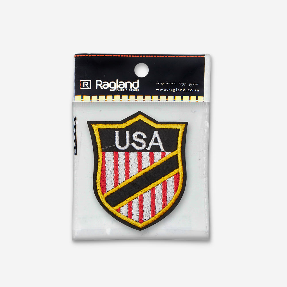 Motif Iron On Badge B-10