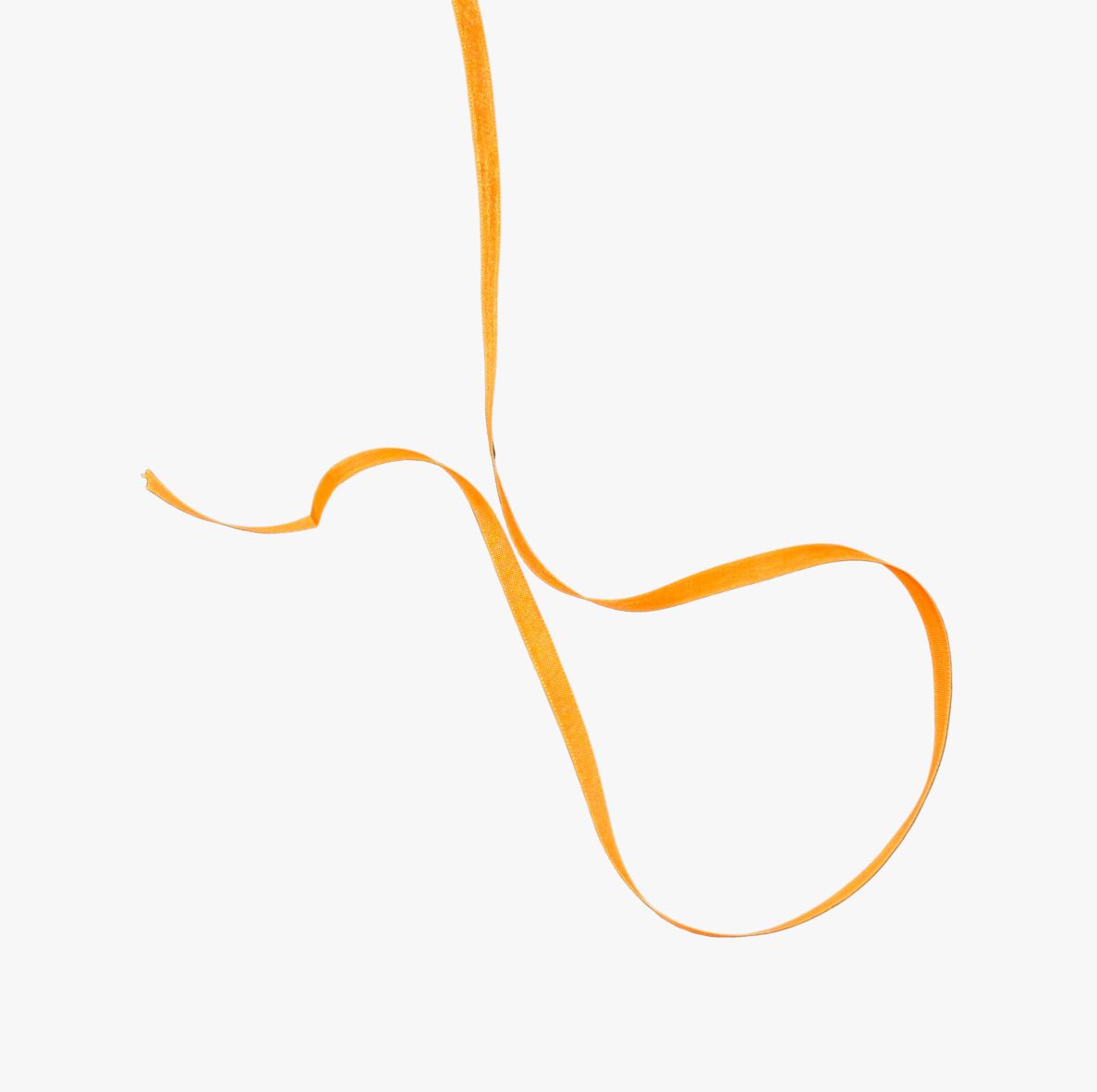 Satin Ribbon 6mm Neon Orange | TBD - Ragland Fabrics