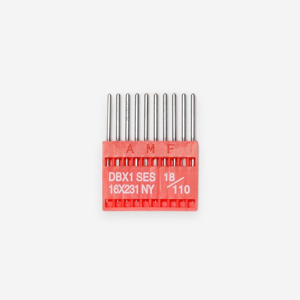 Industrial Straight Stitch Needles DBX1 - 18 - Ragland Fabrics