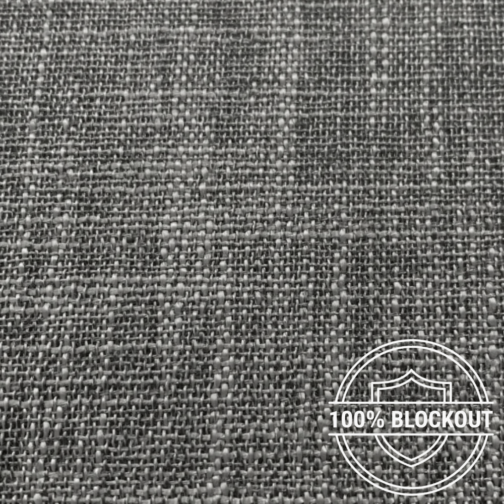 Orient Linen Look Curtaining Wild Dove - Ragland Fabrics