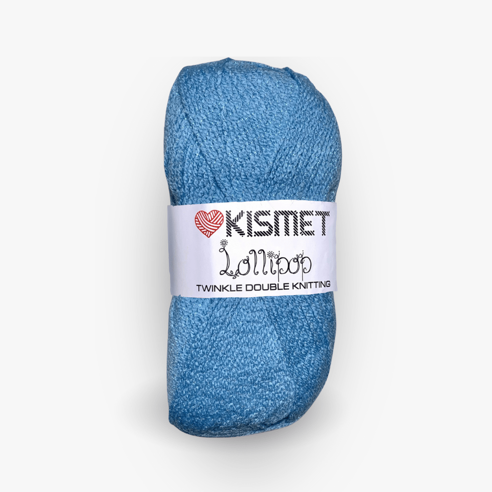 Lollipop Twinkle Dbl Knit Light Blue 26 CLOSEOUT - Ragland Fabrics