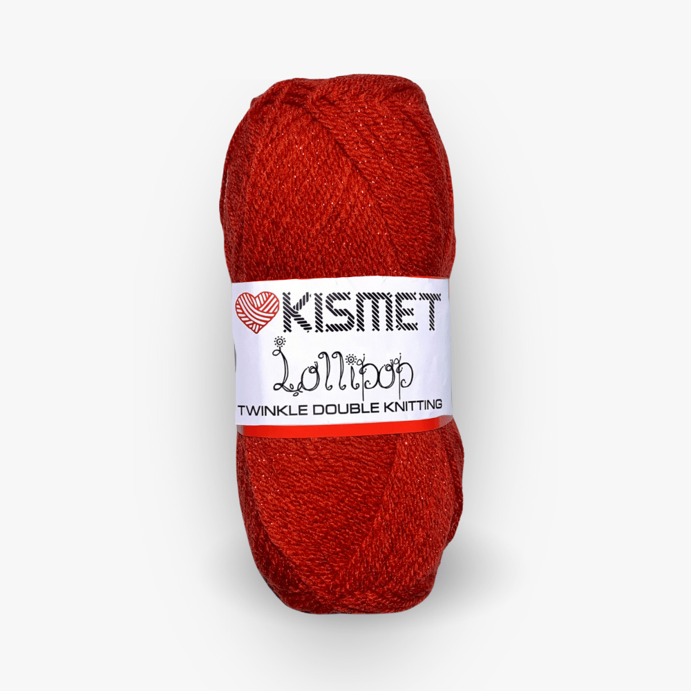 Lollipop Twinkle Dbl Knit Rust 56 - Ragland Fabrics