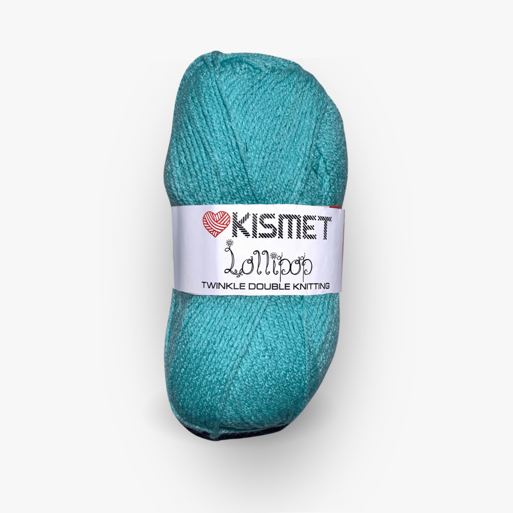 Lollipop Twinkle Dbl Knit Aqua 24 - Ragland Fabrics