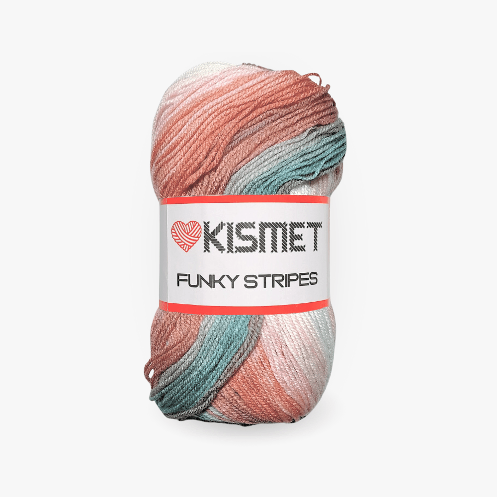 Wool Funky Stripe Romantic - Ragland Fabrics