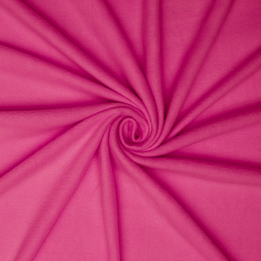 Plain Polar Fleece Cerise 140cm - Ragland Fabrics